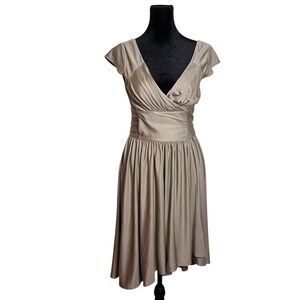 Calypso St Barth 100% Silk Jersey Wrap Dress — Size XS